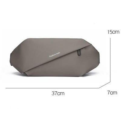 Denná taška cez rameno, pevná náprsná taška, pánska taška, diagonálna taška na mobilný telefón, trendová malá ležérna taška cez rameno, športová taška na vonkajšie použitie