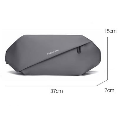 Denná taška cez rameno, pevná náprsná taška, pánska taška, diagonálna taška na mobilný telefón, trendová malá ležérna taška cez rameno, športová taška na vonkajšie použitie