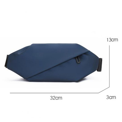 Denná taška cez rameno, pevná náprsná taška, pánska taška, diagonálna taška na mobilný telefón, trendová malá ležérna taška cez rameno, športová taška na vonkajšie použitie