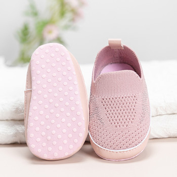 Летни бебешки момичета, момчета, мрежести дишащи ежедневни обувки, удобни детски обувки за малко дете, неплъзгащи се детски обувки с мека подметка, обувки за първи път