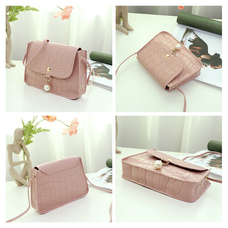 2023 Geantă de cumpărături nouă, retro, ocazională, pentru doamnă, geantă de mână cu model de piatră, geantă de umăr, din piele, de culoare solidă, cu lanț de femei.