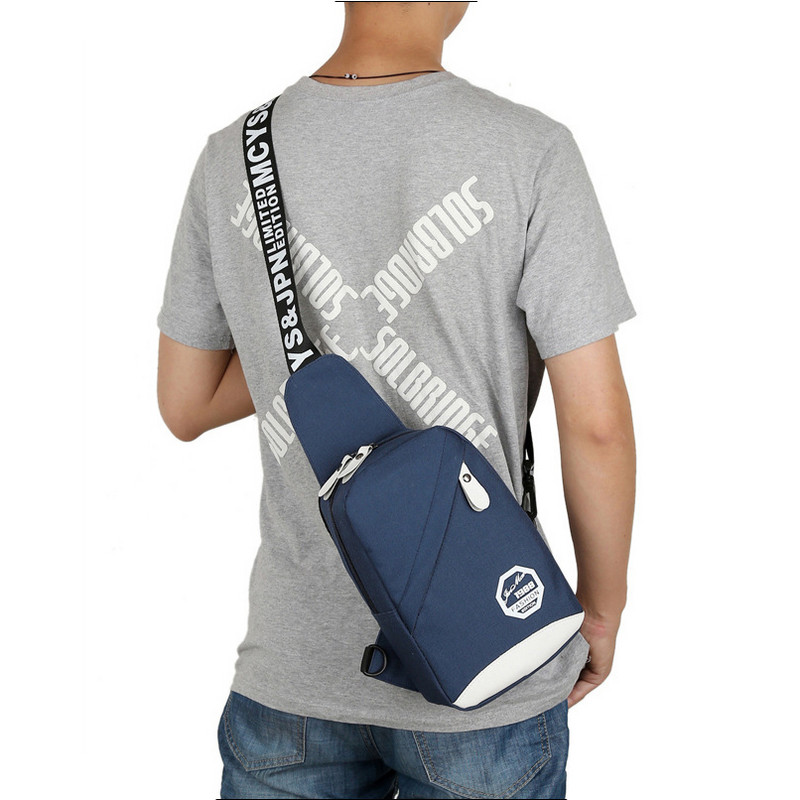 Μόδα ανδρική τσάντα στήθους σφεντόνα ανδρική γυναικεία αγγελιοφόρος για χιαστί χιαστί τσάντα χειρός 2022 Κύριο πορτοφόλι