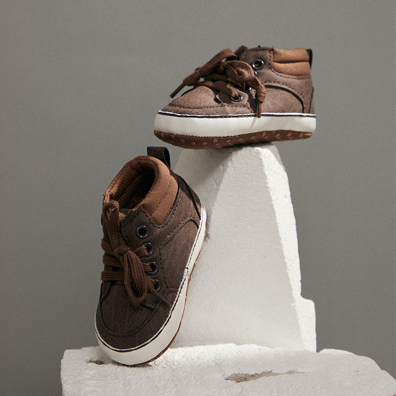 EWODOS 0-18M Kūdikių kūdikių minkštais padais Laisvalaikio batai berniukams Mergaitėms Medvilniniai Neslystantys rudens/žiemos šilti sportbačiai kūdikiams prieš vaikščiojimą