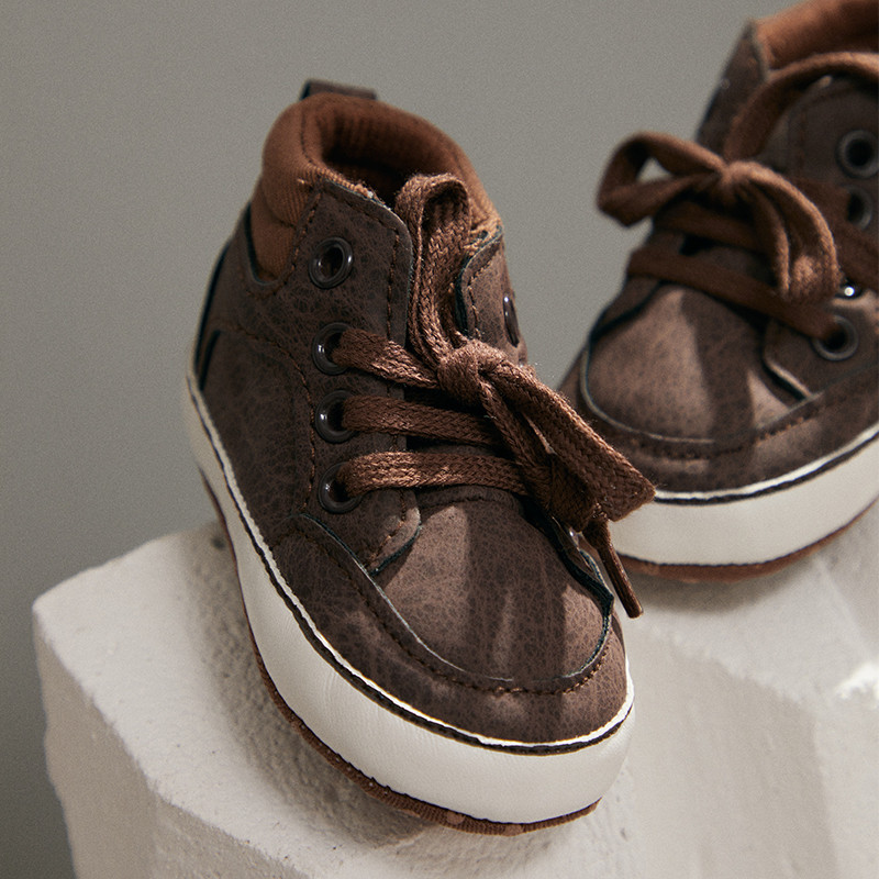 EWODOS 0-18M Kūdikių kūdikių minkštais padais Laisvalaikio batai berniukams Mergaitėms Medvilniniai Neslystantys rudens/žiemos šilti sportbačiai kūdikiams prieš vaikščiojimą