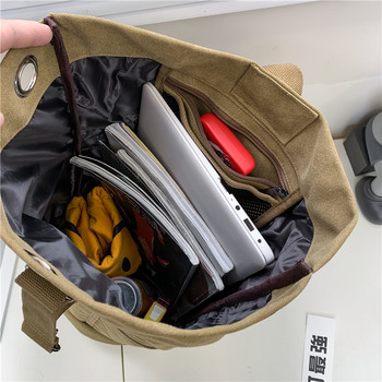 Спортни раници за пътуване с голям капацитет Мъжки багажни платнени чанта за през рамо Чанта за мъжки туризъм Дъфъл чанти Мъжка раница за открито