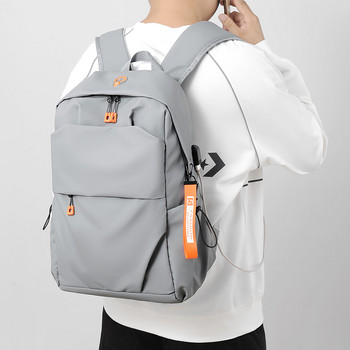 Ανδρικό σακίδιο πλάτης Ελαφριά τσάντα φορητού υπολογιστή Ανδρική τσάντα casual USB Business Νεανική τσάντα πλάτης Εφηβική τσάντα αθλητικού εξωτερικού χώρου Μαθητική τσάντα