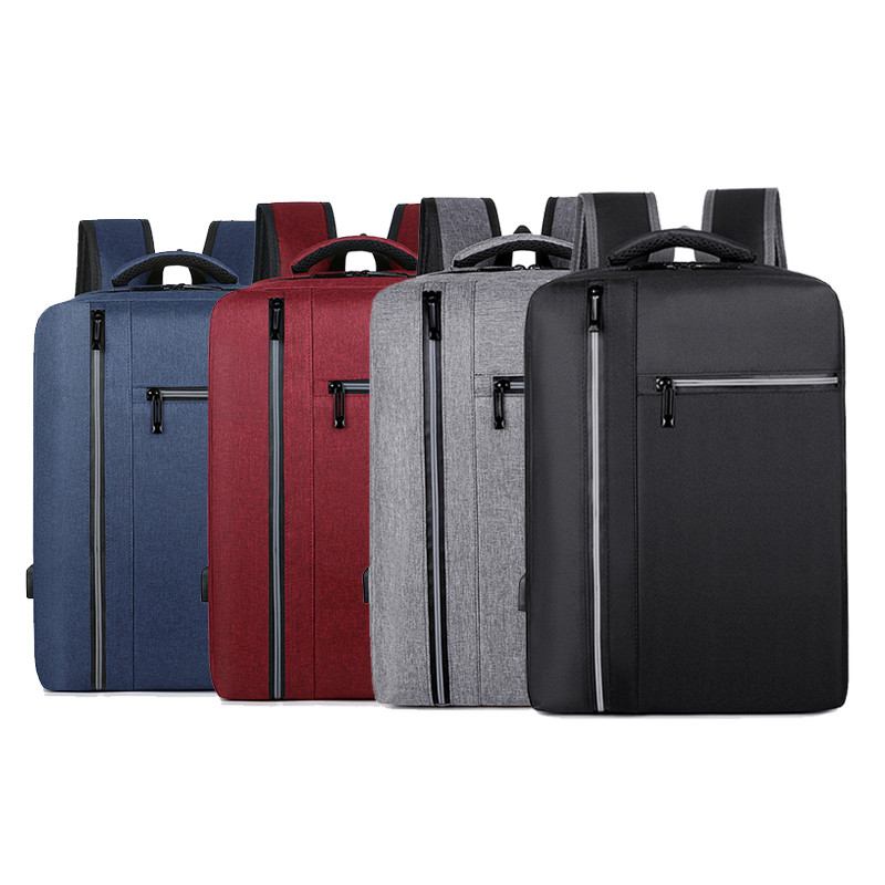 Muški ruksak s USB torbom za punjenje Vodootporni ruksak od Oxford tkanine Muški ruksak za poslovna putovanja Dizajn reflektirajuće trake