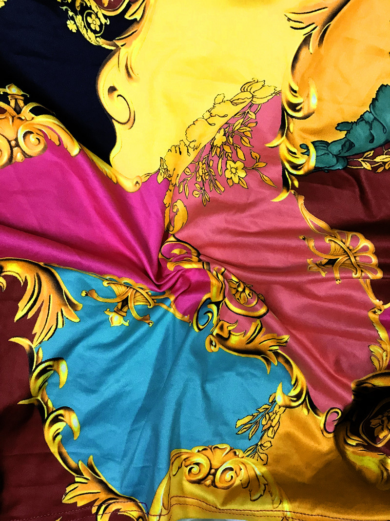 Mješoviti komplet hlača standardnog kroja s mješovitim printom veće veličine LW Modna nova 2023. košulja dugih rukava Kauzalna široka uska dvodijelna dugačka hlača