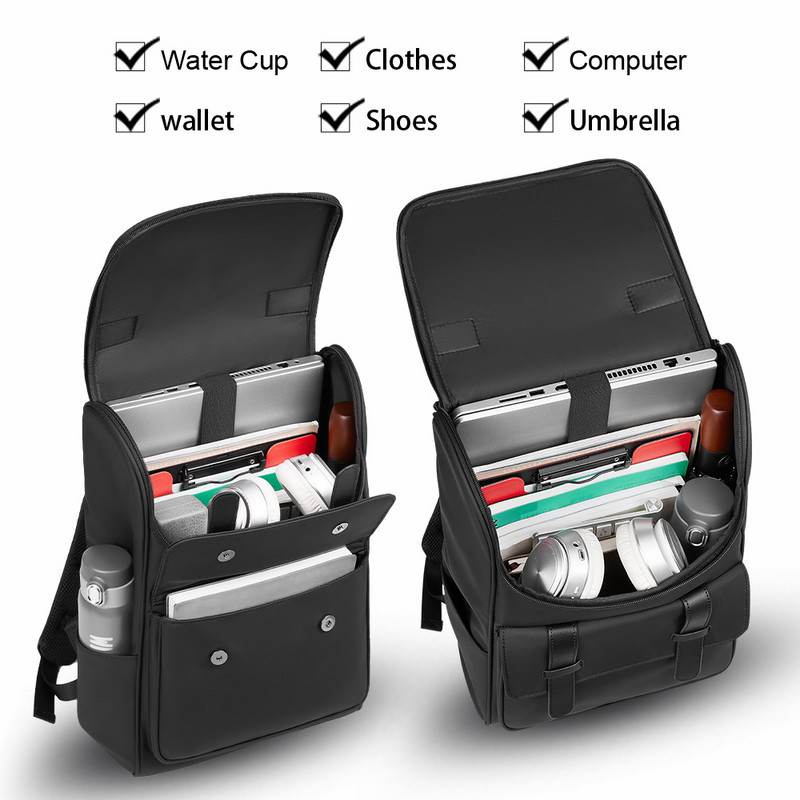 Pánsky batoh Módny japonský a kórejský štýl Pánsky školský batoh vhodný pre 15,6-palcový notebook Cestovný batoh pre mužov Mochila