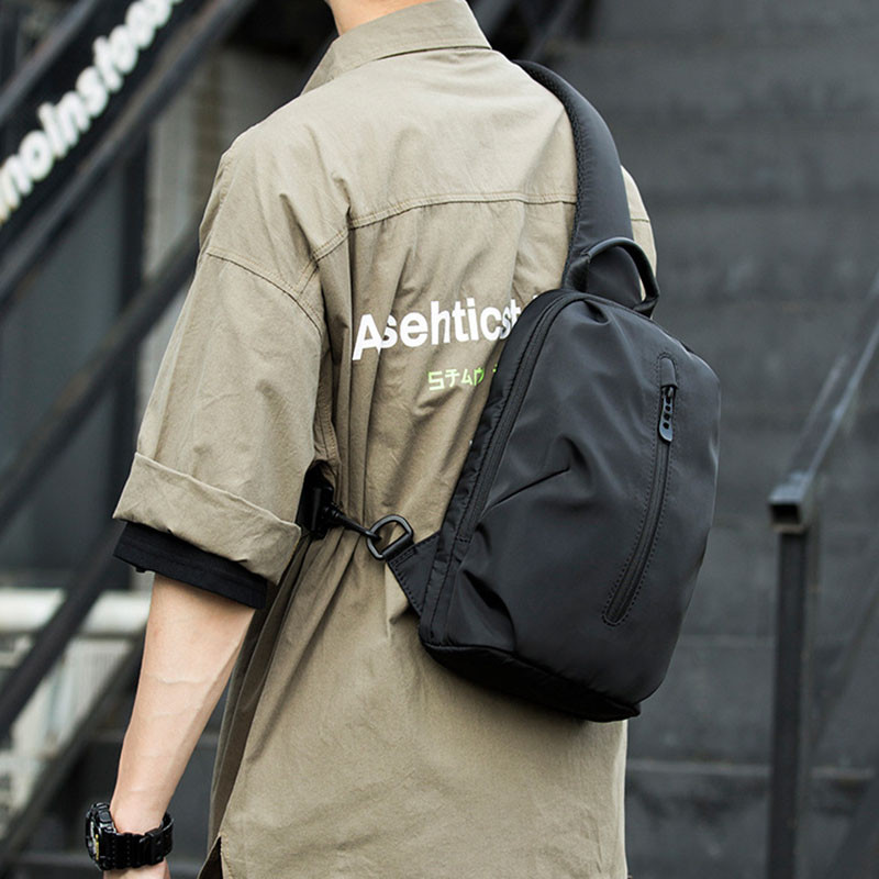 Férfi válltáska férfiaknak alkalmi Crossbody táska Férfi nyári szabadtéri rövid utazási táska