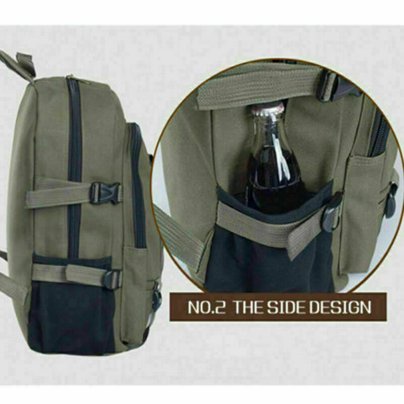 Férfi Canvas nagy hátizsák hátizsák Munka Sport Utazás Túrázás Fiúk Főiskolai táska