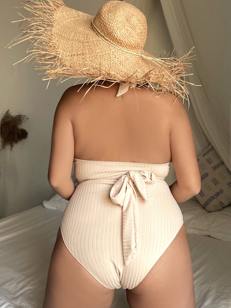 2023 Costum de baie plin mărime mare 4XL femei sexy scobit costum de baie dintr-o bucată costum de baie de plajă seturi de control burtă fără spate