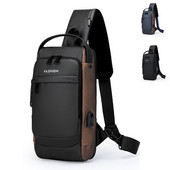 Lopásgátló utazótáska többfunkciós USB töltőport sport férfi motoros táska vízálló divat, jelszavas zár férfi csomag