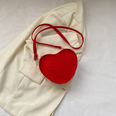 Genți de mână vintage cu inimă pentru femei, genți de mână cu design de lux, genți cu inimă, pentru femei, cu umăr, Tendință 2023