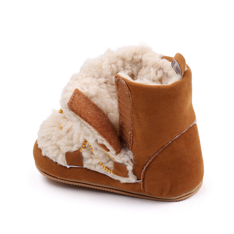 EWODOS Čizme za snijeg od koraljnog runa EWODOS Tople gležnjače za malu djecu Protuklizne cipele za hodanje Dječje cipele