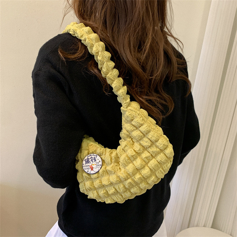 Τσάντες Soft Cloud Bubbles για κορίτσια με πλισέ Cloud τσάντα μασχάλης Τσάντα τσάντα τσάντα για ψώνια Casual τσάντα ώμου Γυναικεία χαριτωμένη τσάντα