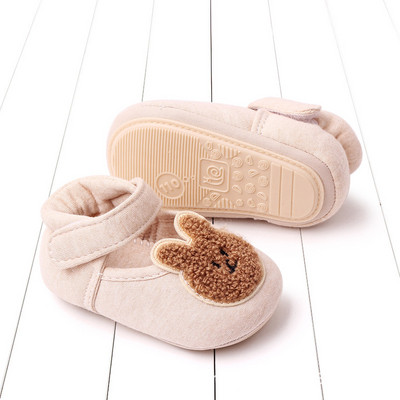 Slatki zeko medvjed Baby sandale Dojenčad Dječaci Djevojčice Cipele za hodanje s mekim potplatom Jesen Proljeće Ljeto Prve hodalice za malu djecu od 0-18M