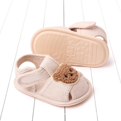 Slatki zeko medvjed Baby sandale Dojenčad Dječaci Djevojčice Cipele za hodanje s mekim potplatom Jesen Proljeće Ljeto Prve hodalice za malu djecu od 0-18M