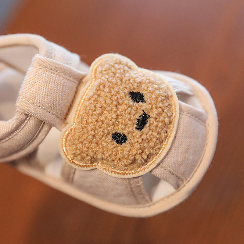 Slatki zeko medvjed Baby sandale Dojenčad Dječaci Djevojčice Cipele za hodanje s mekim potplatom Jesen Proljeće Ljeto Prve hodalice za malu djecu od 0-18M