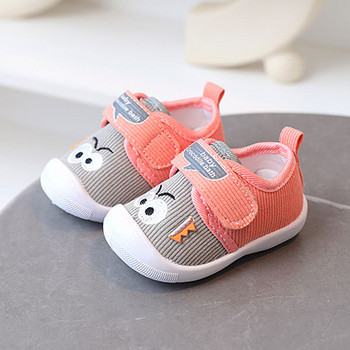 Модели на мъжки бебешки обувки Меко дъно със силен първи ходил Детски обувки 1-3 Y Обувки за момиченца Обувки за малко дете Крещящи обувки