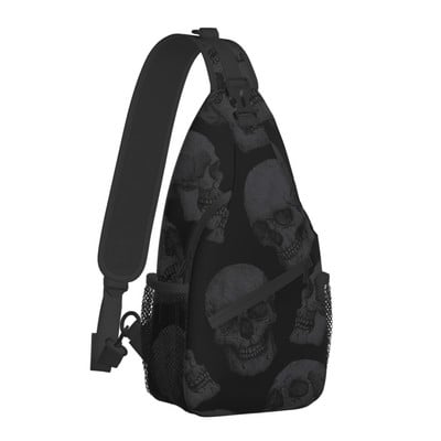 Bones Skeleton Souls Crossbody táska Sportkoponyák Mellkastáska Uniszex Női Férfi Divat Vállhátizsákok Utazás