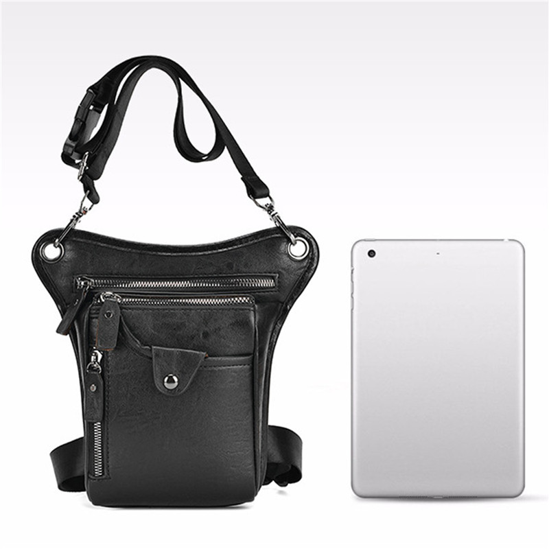 Vintage torba oko struka od PU kože za muškarce Žene Torba za remen Višenamjenski motocikl Bicikl Planinarenje na otvorenom Kampiranje