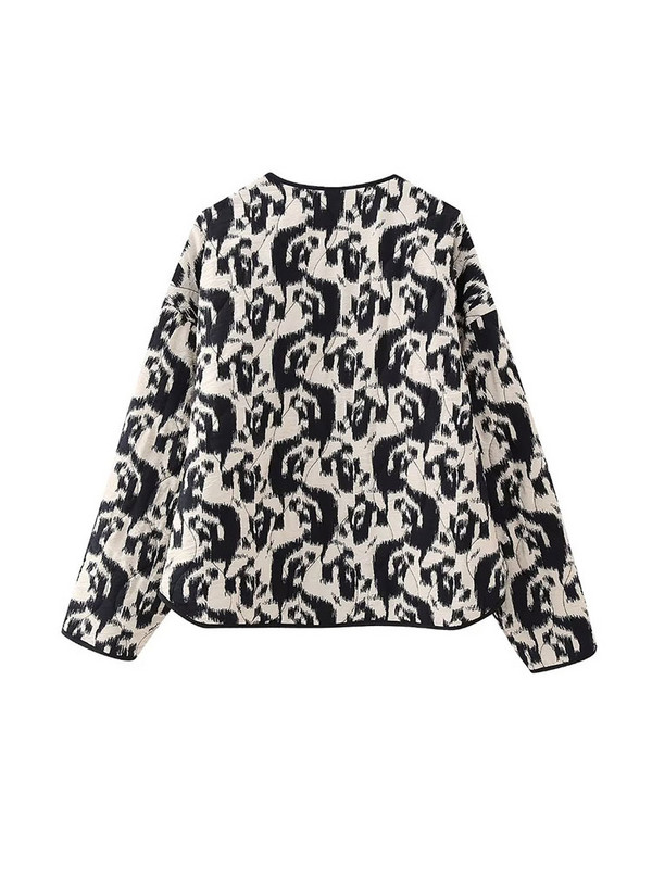 TELLHONEY Ținute la modă pentru femei, cu decolteu în formă de O, cu un singur piept, cu fermoar în față, pantaloni largi, cu dantelă, cu imprimeu casual Set două piese