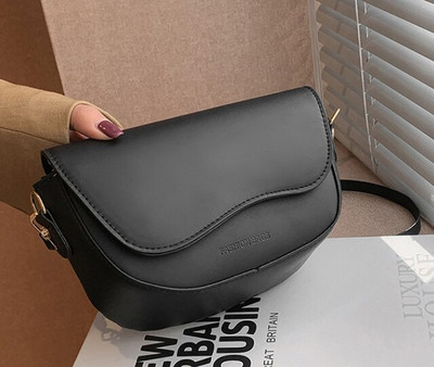 Ženske modne PU kožne torbe na rame Retro jednobojna torba ispod pazuha Ležerne ženske torbe