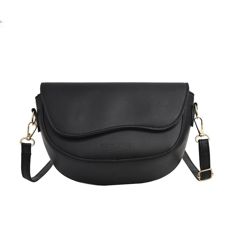 Ženske modne PU kožne torbe na rame Retro jednobojna torba ispod pazuha Ležerne ženske torbe