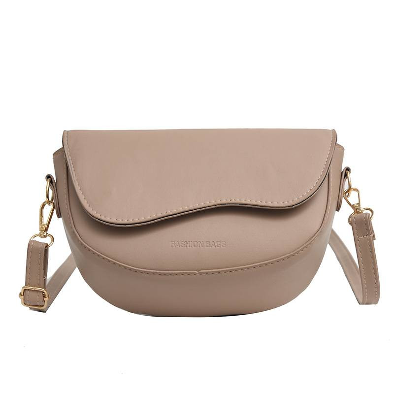 Ženske modne PU kožne torbe na rame Retro jednobojna torba ispod pazuha Ležerne ženske torbe