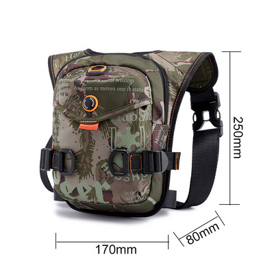 Motociklistička torba za noge oko struka Vodootporna bočna torba za noge Torba za prtljagu Vanjska ležerna torbica za bekove Taktička putna oprema za bicikle