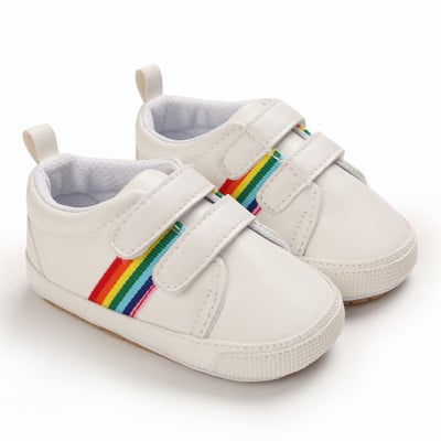 Újszülött kisgyermek cipők Férfi Baby Step Front cipők PU női baba alkalmi mokaszin cipők csúszásmentes klasszikus babacipők