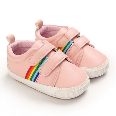 Újszülött kisgyermek cipők Férfi Baby Step Front cipők PU női baba alkalmi mokaszin cipők csúszásmentes klasszikus babacipők