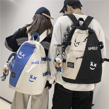Fashion Big Backpack Winter Lovers Τσάντα ταξιδιού Γυναικεία Laptop Mochila For Teenager Bookbag Νέα Σχολική τσάντα ανδρών Σακίδιο πλάτης