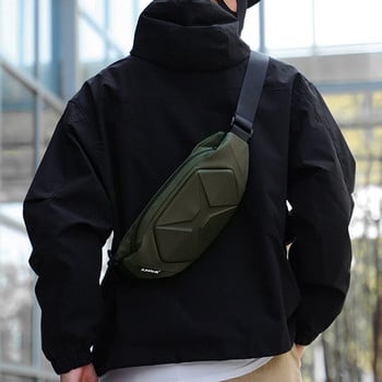 Σκληρό κέλυφος Casual Waist Bags Anti-Theft Ανδρική καθημερινή τσάντα Messenger Ρυθμιζόμενη Πολυλειτουργική ελαφριά για ορειβασία πεζοπορίας