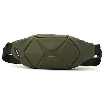 Genți de talie cu carcasă dură, ocazionale, antifurt, pentru bărbați, geantă de zi cu zi, reglabilă, multifuncțională, ușoară, pentru drumeții, alpinism