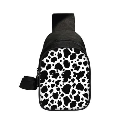 Leopardimustriline rinnakott Tiger Sebra Lehm Loomade triibud Crossbody kotid reisimiseks õlakott Moodne telefoni rahakotihoidja kingitus