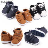 Cipele modnih marki Novorođenčad Cipele za dječake za 1 godinu Dojenčad Mekane potplate Cipele za dječji krevetić Mališani koji prvi hodaju Čizme sa slatkim medvjedićima iz crtića