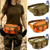 Visokokvalitetna muška vojna taktička torba oko struka Sportovi na otvorenom, biciklizam preko tijela torba za vodu Unisex planinarska torba