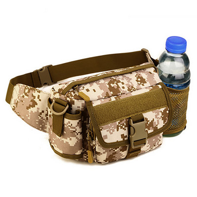 Visokokvalitetna muška vojna taktička torba oko struka Sportovi na otvorenom, biciklizam preko tijela torba za vodu Unisex planinarska torba