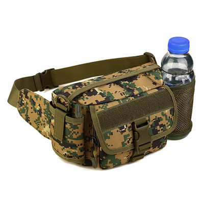 Visokokvalitetna muška vojna taktička torba oko struka Sportovi na otvorenom, biciklizam preko tijela torba za vodu Unisex planinarska torba