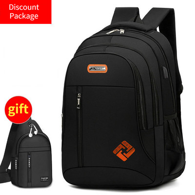 Veľkokapacitný batoh na notebook Pánsky multifunkčný vodotesný 15,6-palcový školský batoh Obchodný batoh na voľný čas a cestovanie