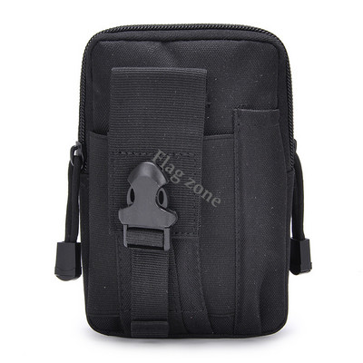 Taktická taška na opasok, vojenská Molle puzdro, peňaženka, muži, outdoorové, pracovné, kempingové, poľovnícke, náradie, malé, mäkké, späť