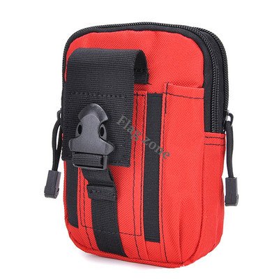 Taktická taška na opasok, vojenská Molle puzdro, peňaženka, muži, outdoorové, pracovné, kempingové, poľovnícke, náradie, malé, mäkké, späť