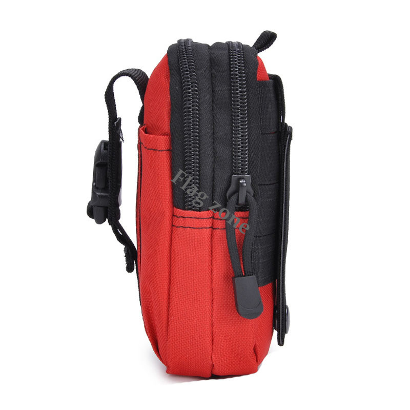 Taktická taška na opasok, vojenská Molle puzdro, peňaženka, muži, outdoorové, pracovné, kempingové, poľovnícke, náradie, malé, mäkké, späť