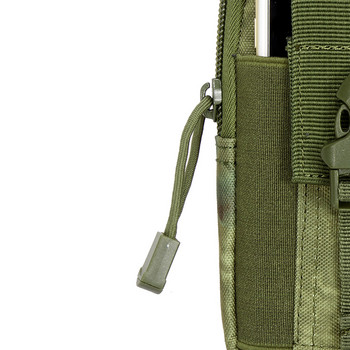 Molle Tactical Waist Pouch Fanny Pack Военна ловна чанта Мъжки спортове на открито Туризъм Къмпинг Колан за бягане Калъф за държач за телефон