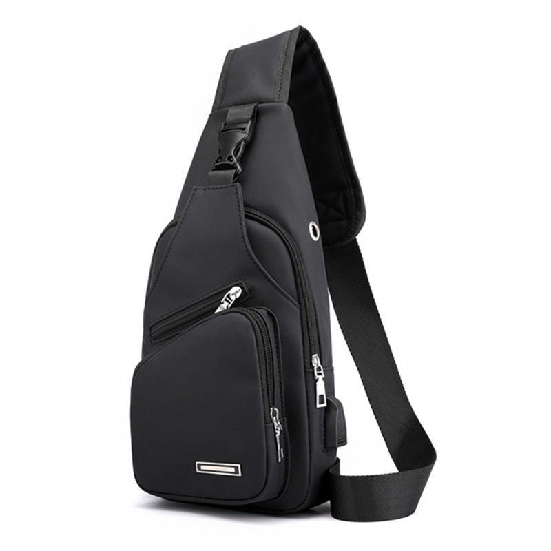 Muška torba protiv krađe, torba za prsa, torbe za rame, torbe za kratka putovanja, kurirske torbe, muški kožni paket s remenima, USB punjenje, školski paket