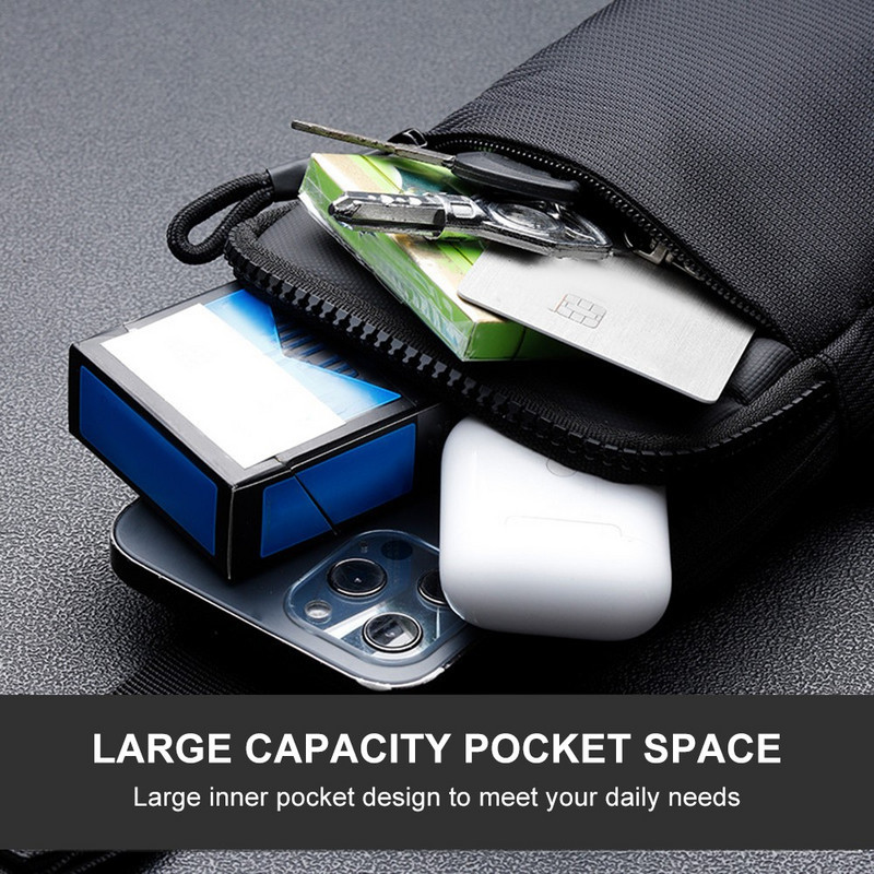 Vyriški Krepšiai ant pečių Nailonas Neperšlampamas Patogus Mados Krepšys Sportinis Laisvalaikis Dviratis Mobilusis Telefonas Krepšiai ant kūno