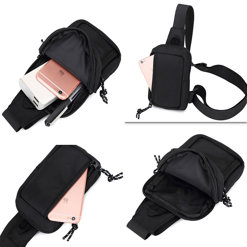 Geestock Geantă de umăr pentru bărbați, Oxford, la modă, pentru piept pentru bărbați.