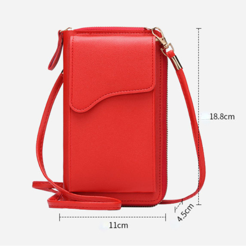 Genți de umăr mici pentru femei, genți de umăr, din piele PU, pentru femei, pentru telefonul mobil, geantă de buzunar pentru femei